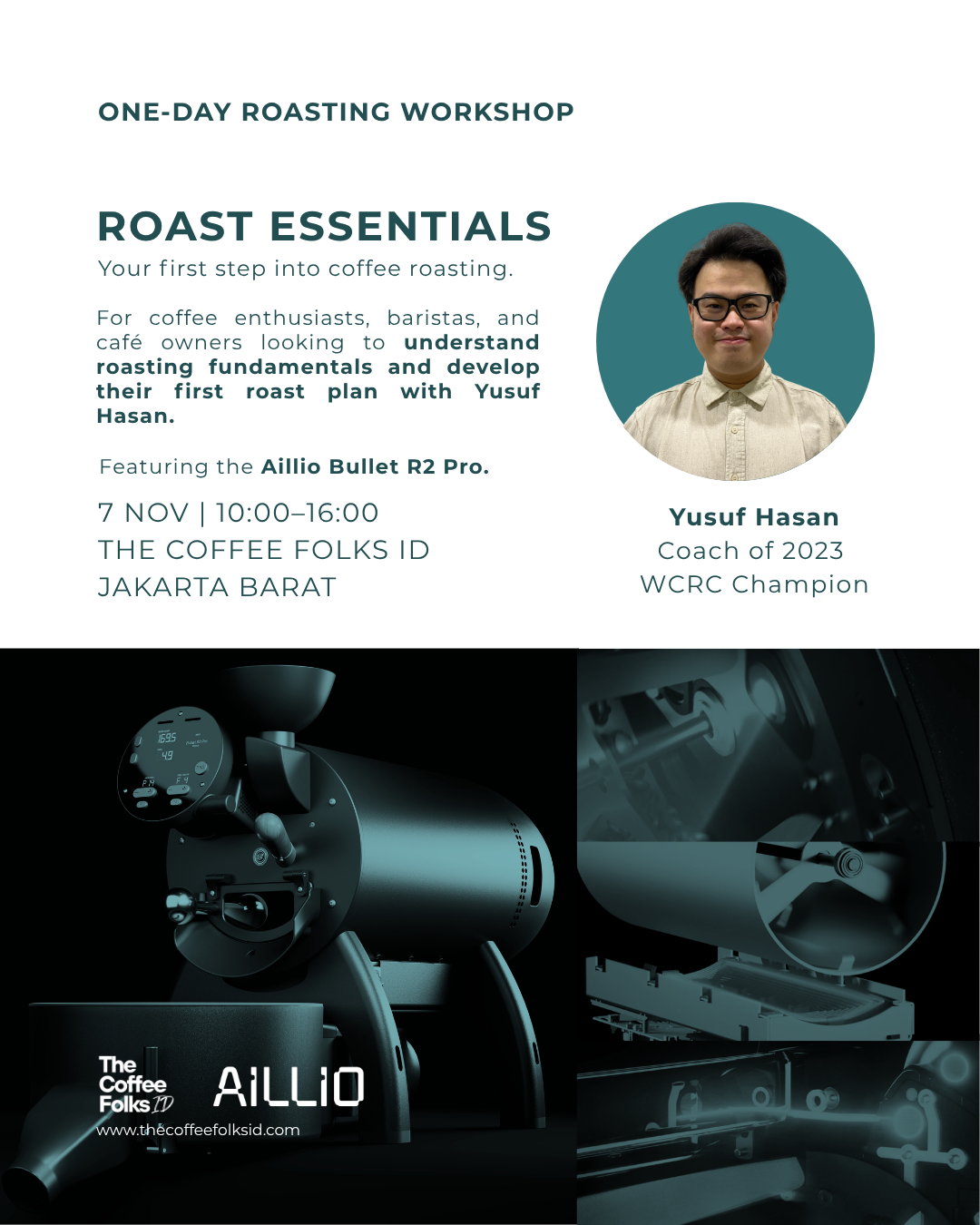 Roast Essentials - One-Day Roasting Workshop with Yusuf Hasan