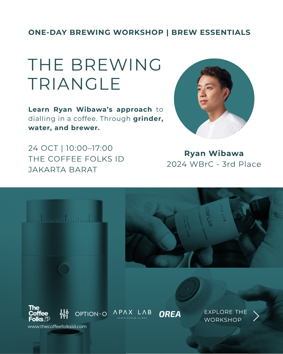 The Brewing Triangle — One-Day Brewing Workshop with Ryan Wibawa
